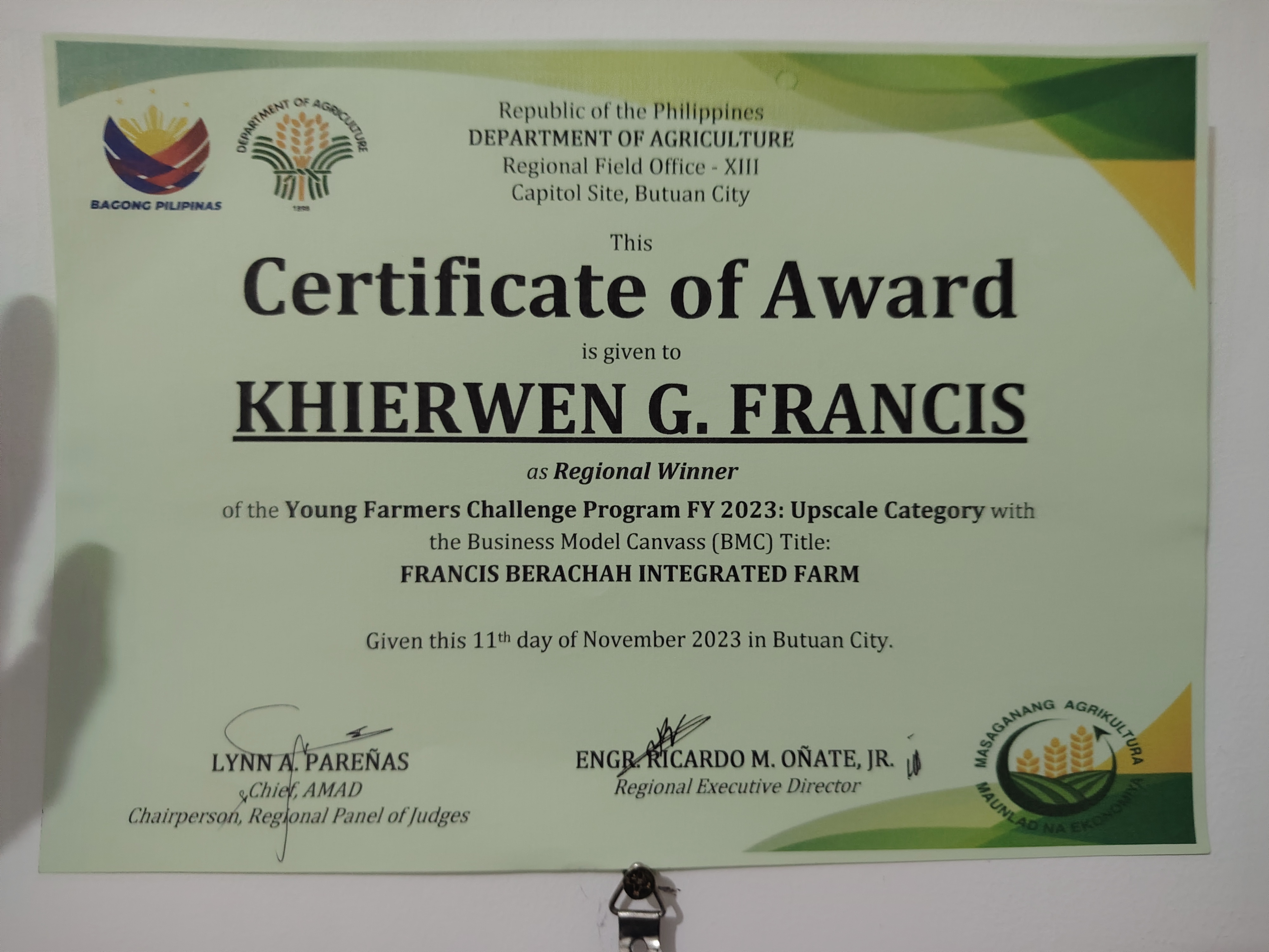 Young Farmers Challenge Program FY 2023: Upscale Category